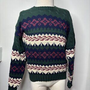 Vintage Britches Great Outdoors Wool Blend Knit Sweater Men's M